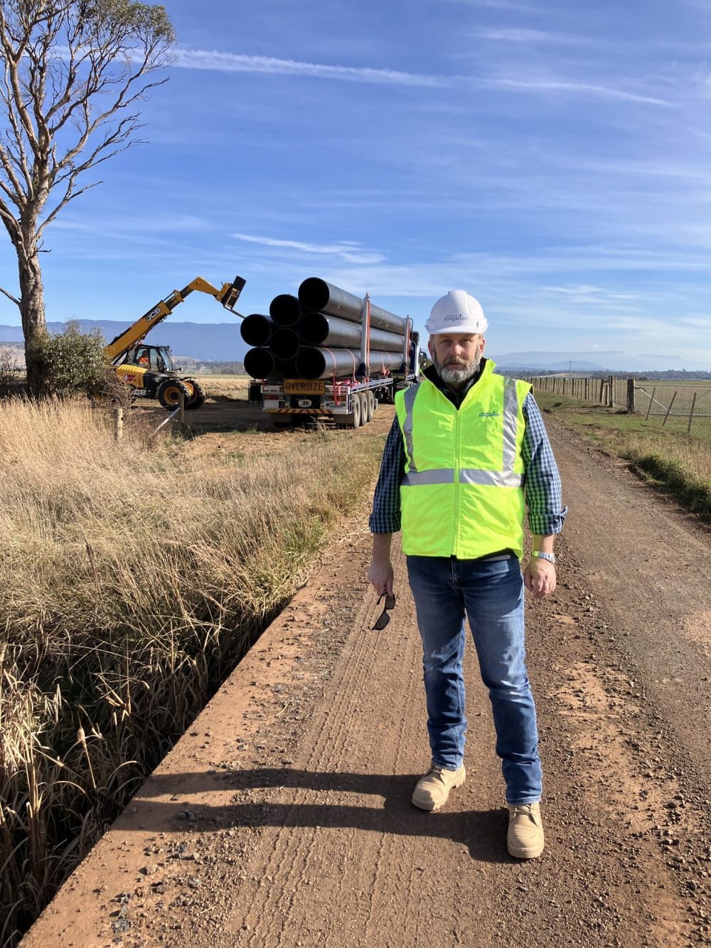 Darran Johnston in situ